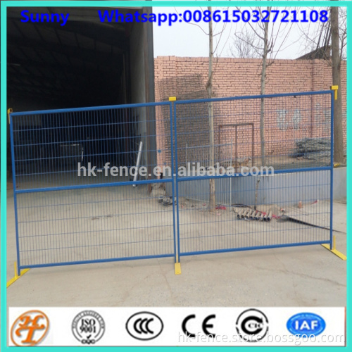 Canada hot construction event residential safety temporary fence for sale